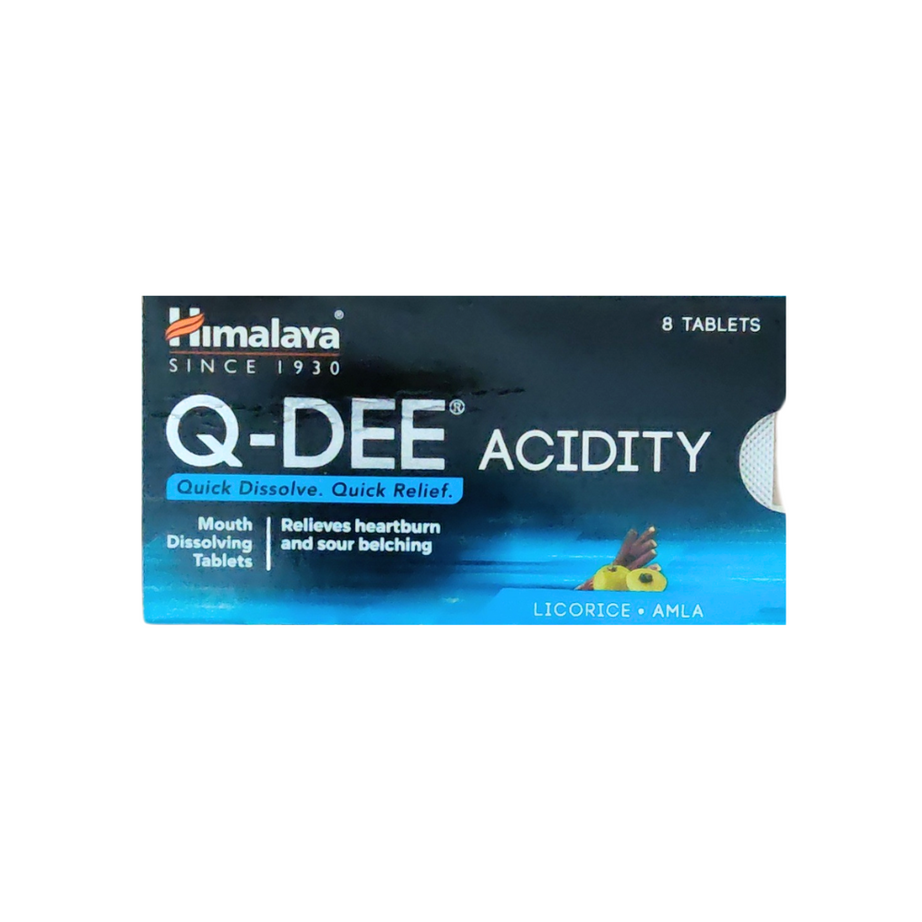 Q-Dee Acidity - 8 Tablets