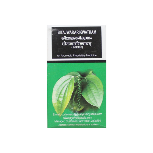 Sitajwarari Kwatham Tablets - 10 Tablets