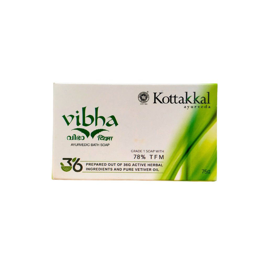 vibha ayurvedic bath soap 75gm