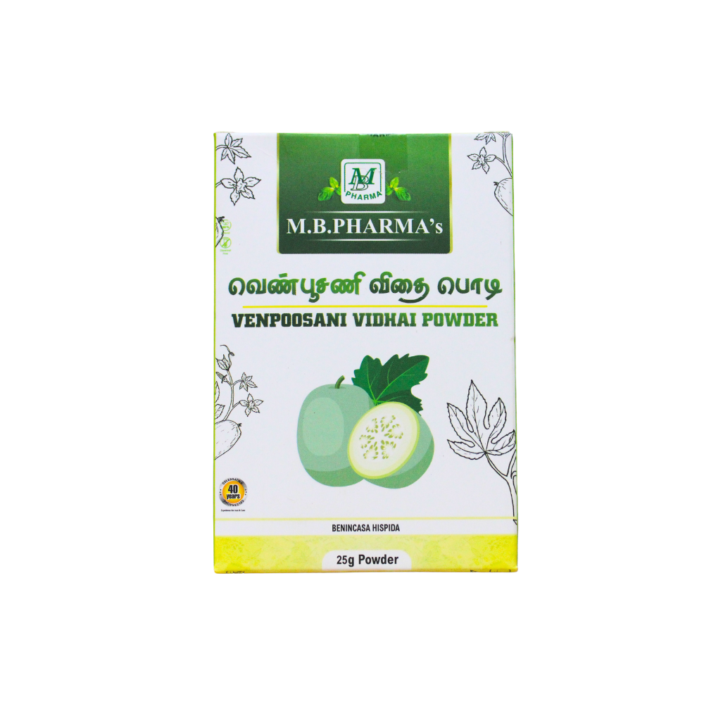 venpoosani vidhai powder 25gm