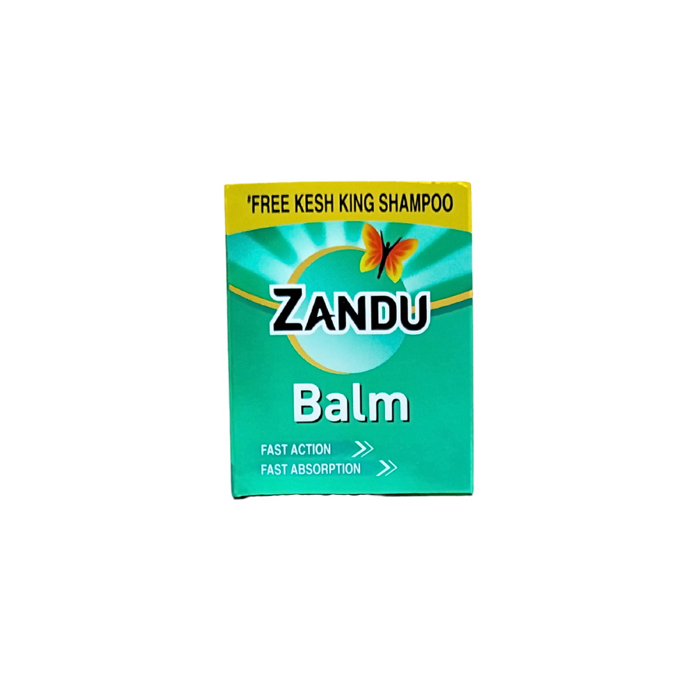 zandu balm 25ml (free keshking shampoo)