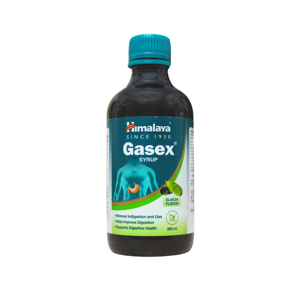 himalaya gasex syrup 200ml elachi flavour