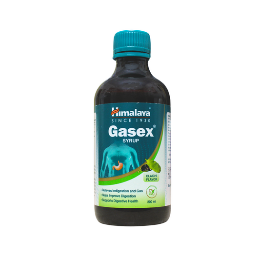 Himalaya Gasex Syrup 200ml Elachi Flavour