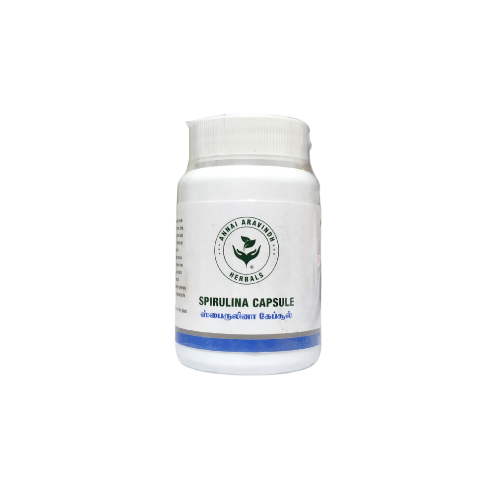 spirulina capsules - 60 capsules