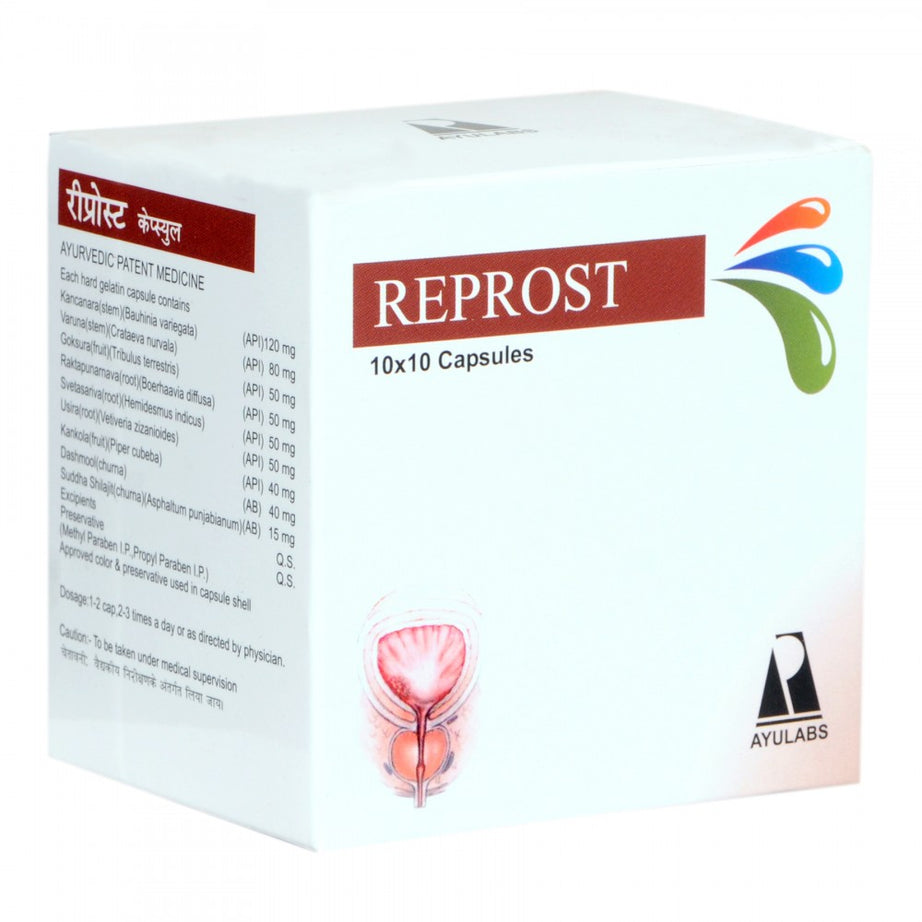Shop Reprost Capsules - 10Capsules at price 45.00 from Ayulabs Online - Ayush Care
