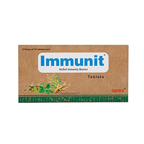 Shop Apex Immunit 30Tablets at price 126.50 from Apex Ayurveda Online - Ayush Care