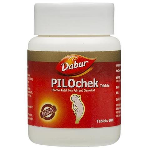 Shop Dabur Pilochek Tablets 60Tablets at price 135.00 from Dabur Online - Ayush Care