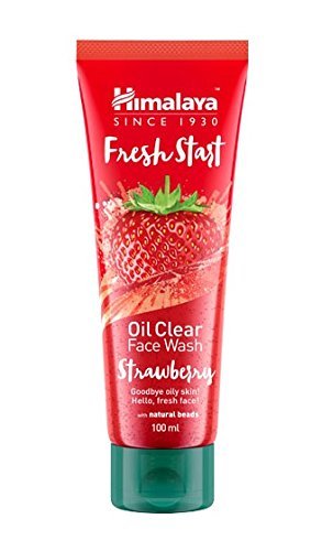 Shop Himalaya Fresh Start Strawberry Facewash 50ml at price 75.00 from Himalaya Online - Ayush Care