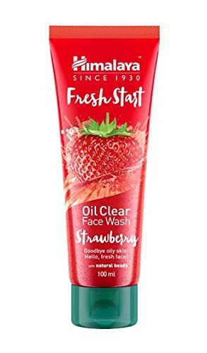 shop himalaya fresh start strawberry facewash 50ml at price 75.00 from himalaya online - ayush care