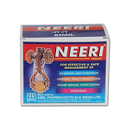 shop aimil neeri tablets 30tablets at price 155.00 from aimil online - ayush care