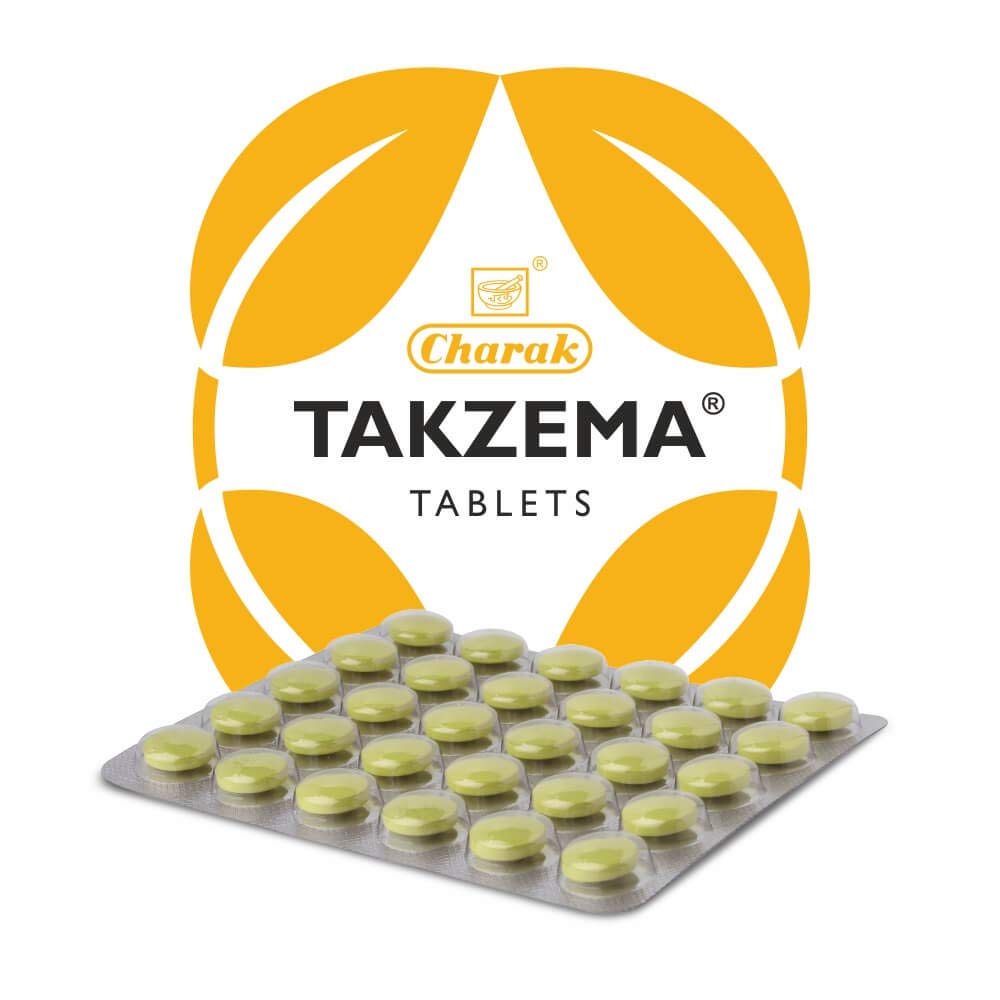 shop takzema tablets - 30tablets at price 115.00 from charak online - ayush care