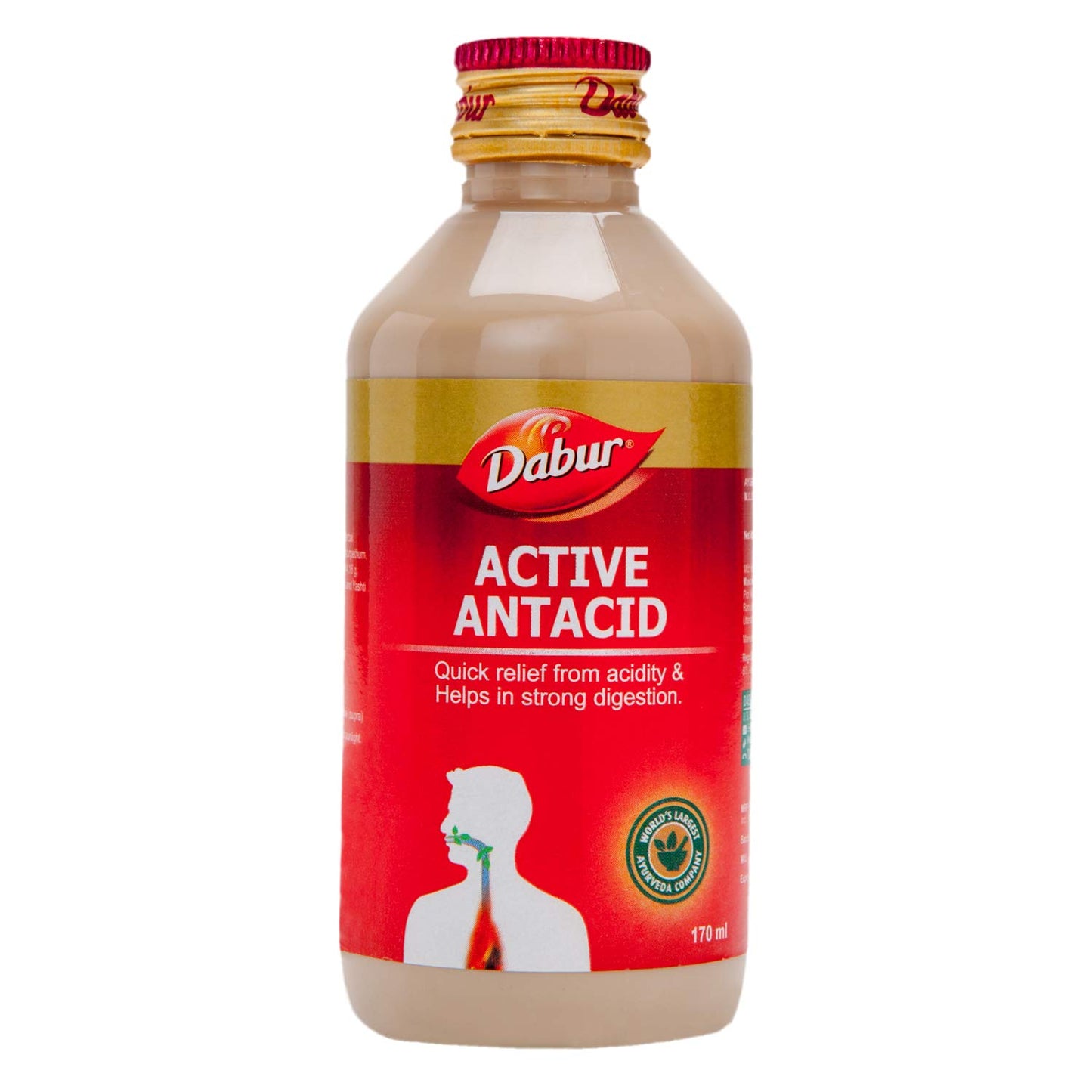 shop dabur active antacid syrup 170ml at price 135.00 from dabur online - ayush care