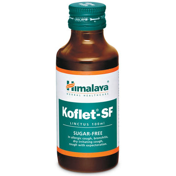 Shop Himalaya Koflet SF Syrup 100ml at price 85.00 from Himalaya Online - Ayush Care