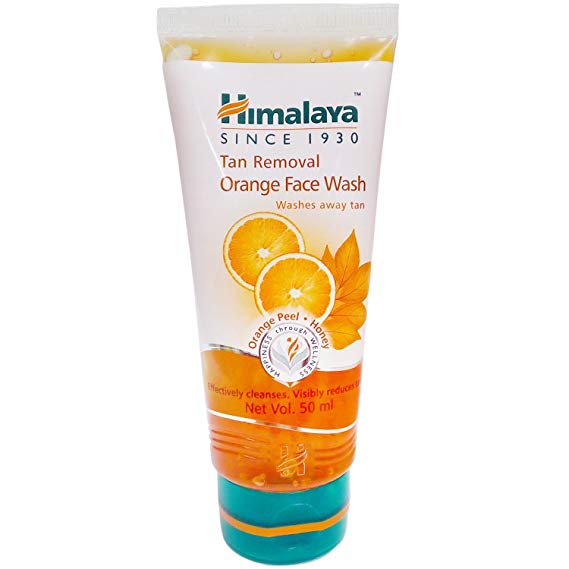 shop himalaya tan removal orange facewash 50ml at price 70.00 from himalaya online - ayush care