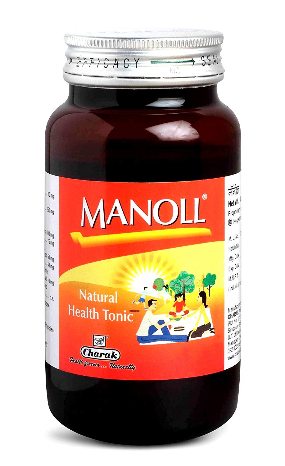 shop charak manoll health tonic 400ml at price 180.00 from charak online - ayush care