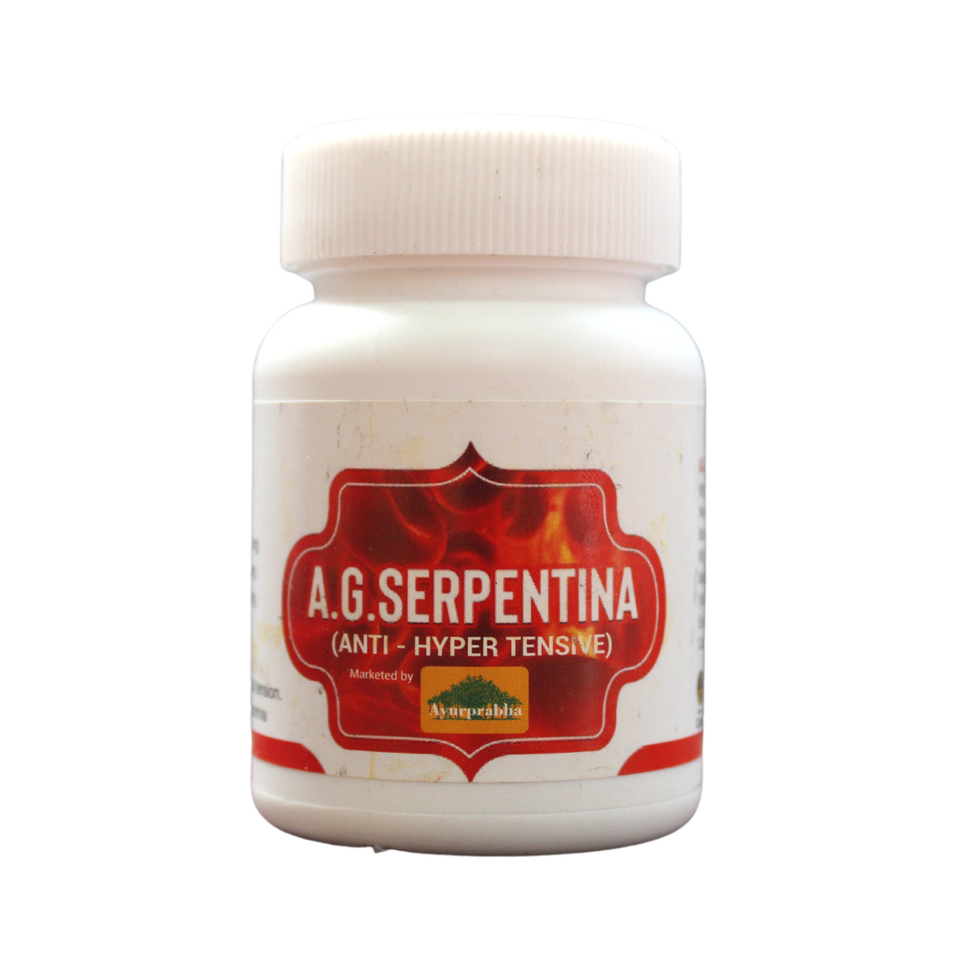AG Serpentina Tablets - 60 Tablets