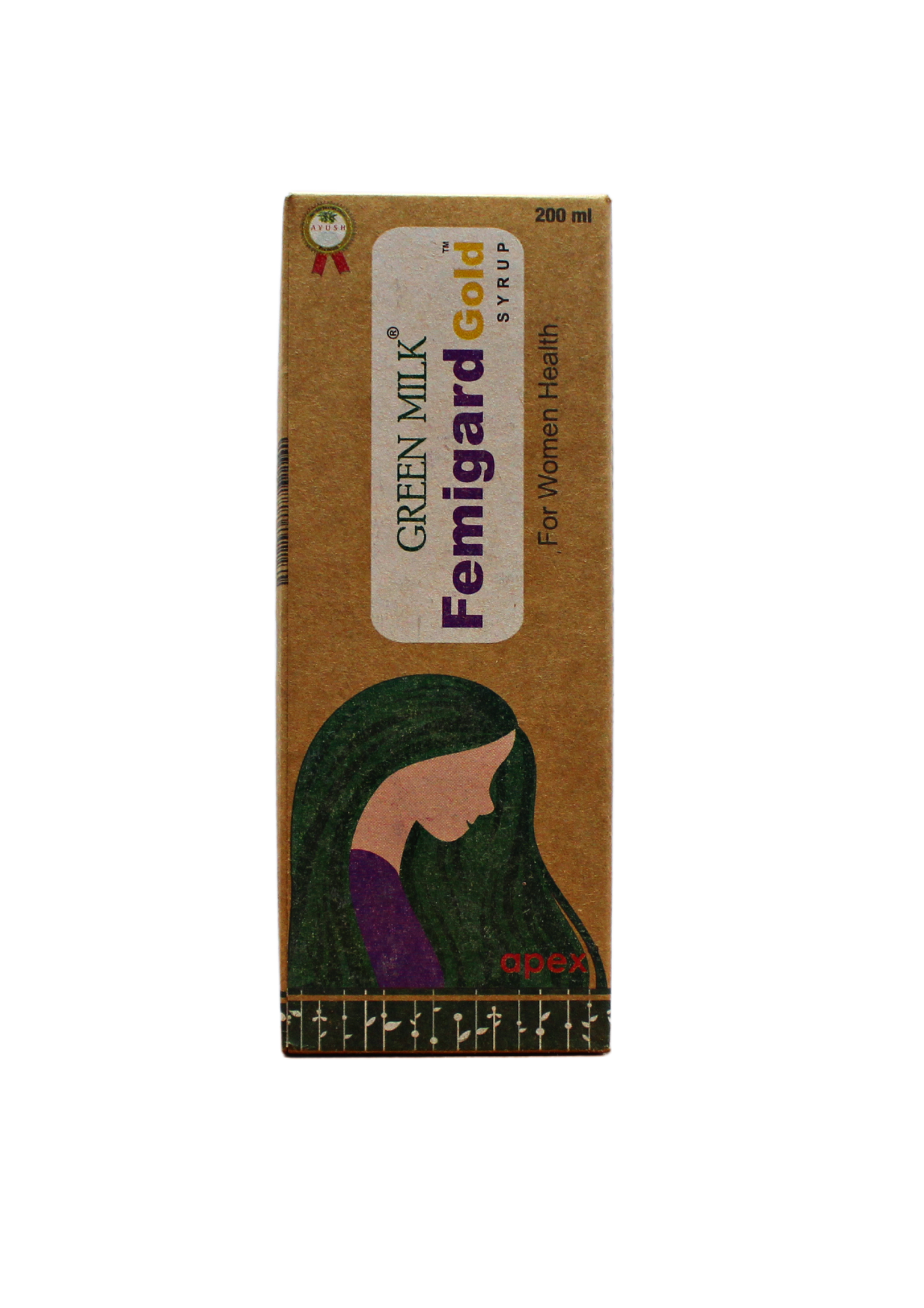 shop femigard gold syrup 200ml at price 108.00 from apex ayurveda online - ayush care