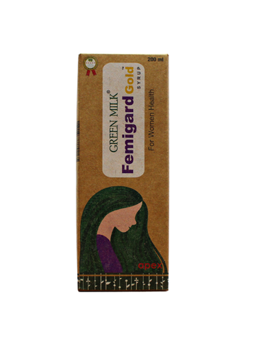 Shop Femigard Gold Syrup 200ml at price 108.00 from Apex Ayurveda Online - Ayush Care