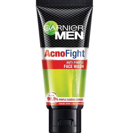 Shop Garnier Acnofight Anti-Pimple Facewash 50gm at price 99.00 from Garnier Online - Ayush Care