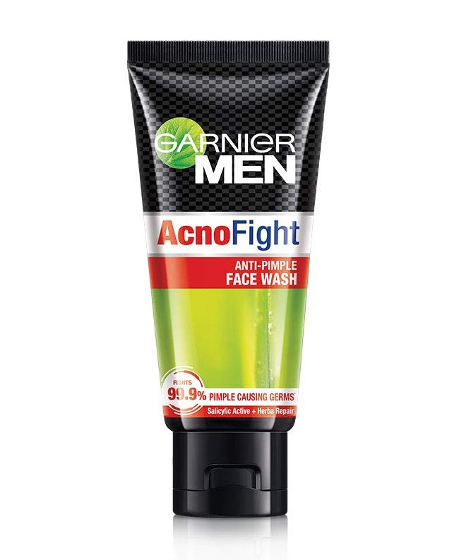 Shop Garnier Acnofight Anti-Pimple Facewash 50gm at price 99.00 from Garnier Online - Ayush Care