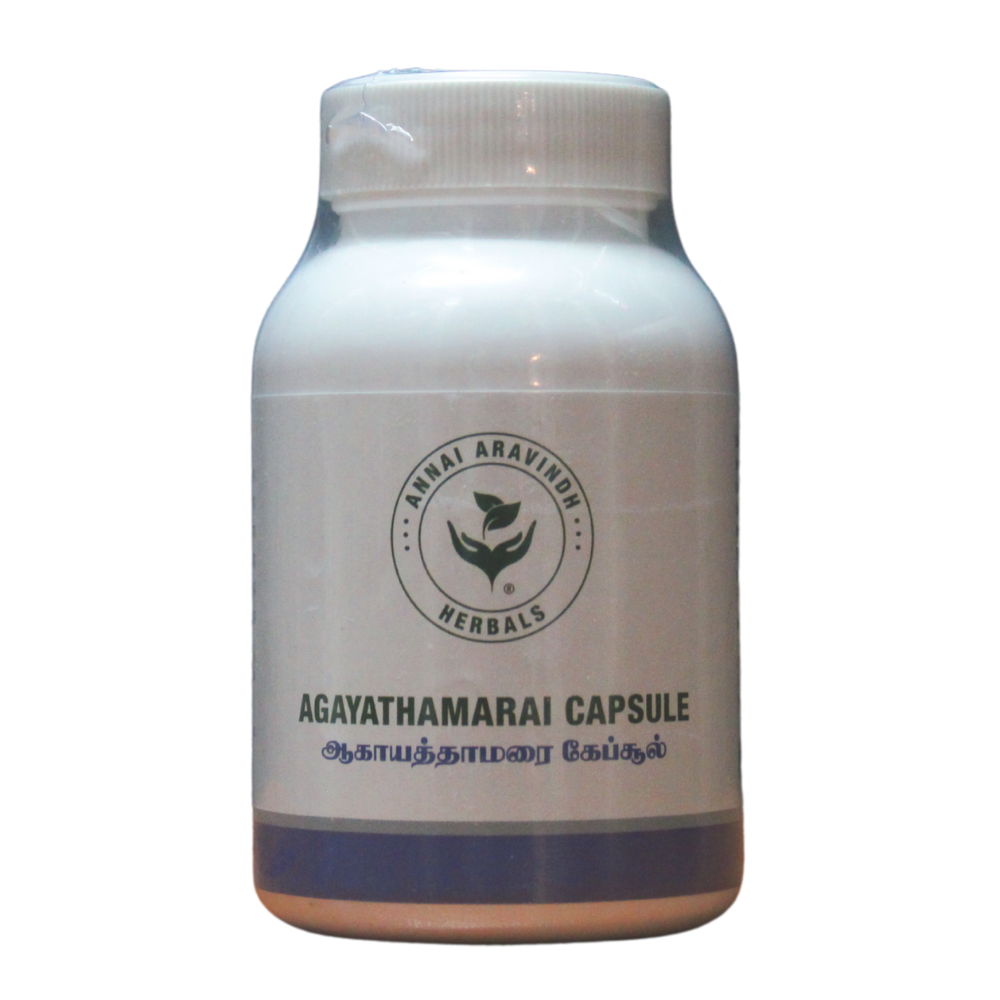 shop agayathamarai capsules - 90capsules at price 225.00 from annai aravindh online - ayush care