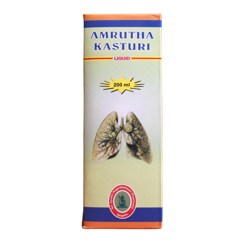 shop amrutha kasturi syrup 200ml at price 220.00 from lincs online - ayush care