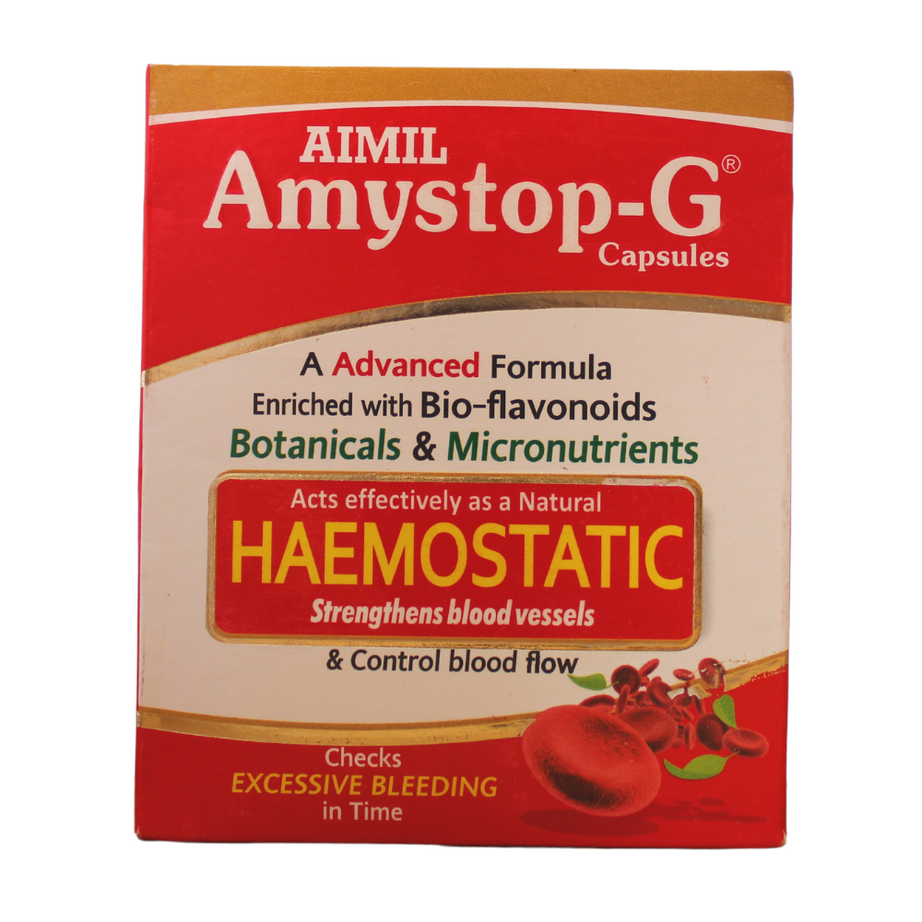 Shop Aimil Amystop-G Capsules - 10Capsules at price 163.00 from Aimil Online - Ayush Care
