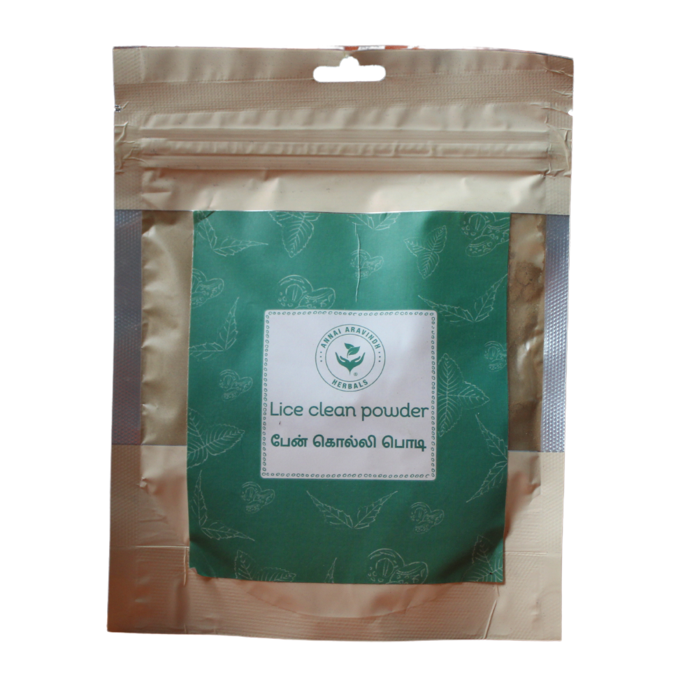 shop annai aravindh lice clean powder - 50gm at price 40.00 from annai aravindh online - ayush care