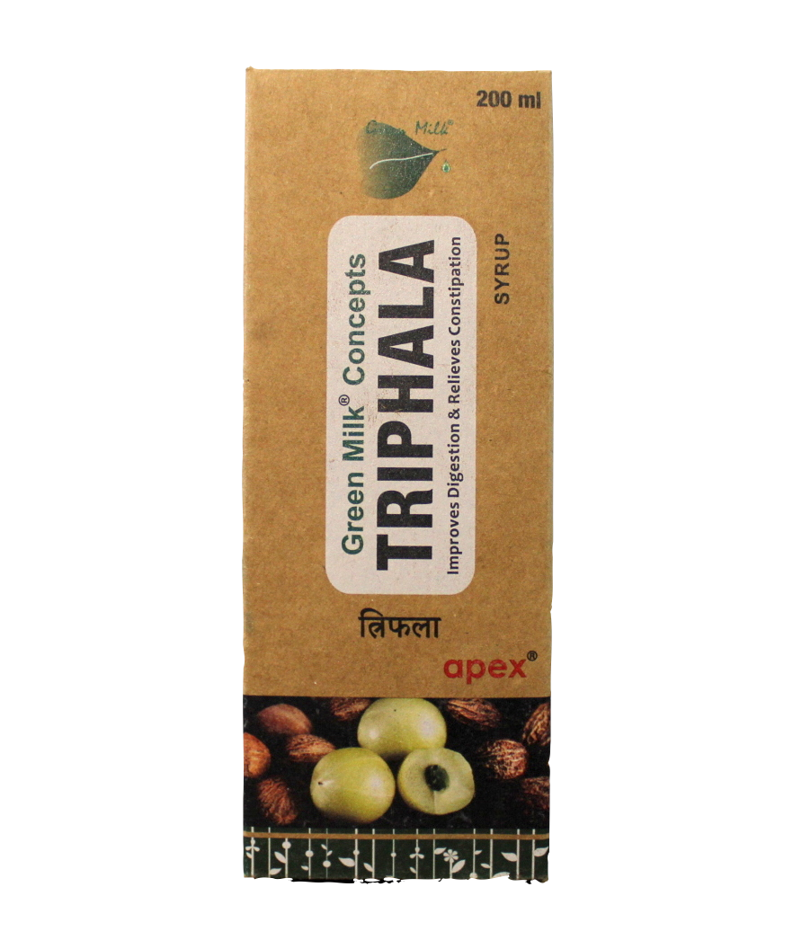 Shop Triphala syrup 200ml at price 110.00 from Apex Ayurveda Online - Ayush Care