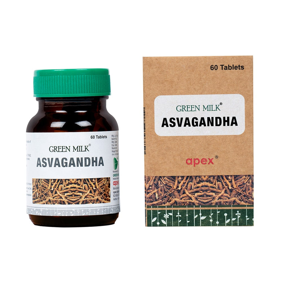 Shop Apex Ashwagandha tablets - 60Tablets at price 150.00 from Apex Ayurveda Online - Ayush Care