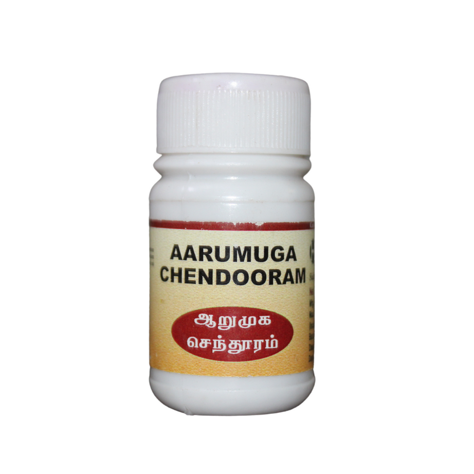 Shop Herboutique Arumuga Chenduram 10gm at price 85.00 from Herboutique Online - Ayush Care