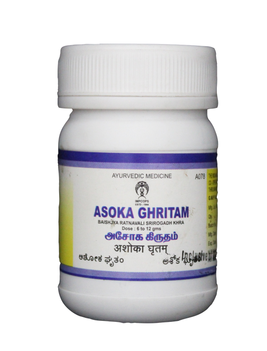 Shop Ashoka ghrutham 100gm at price 251.00 from Impcops Online - Ayush Care