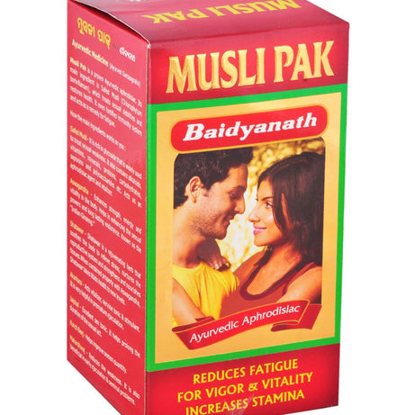 Shop Baidyanath Musli Pak 100gm for Vigor and Vitality at price 190.00 from Baidyanath Online - Ayush Care