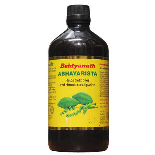 Shop Baidyanath Abhayarishta 450ml at price 145.00 from Baidyanath Online - Ayush Care