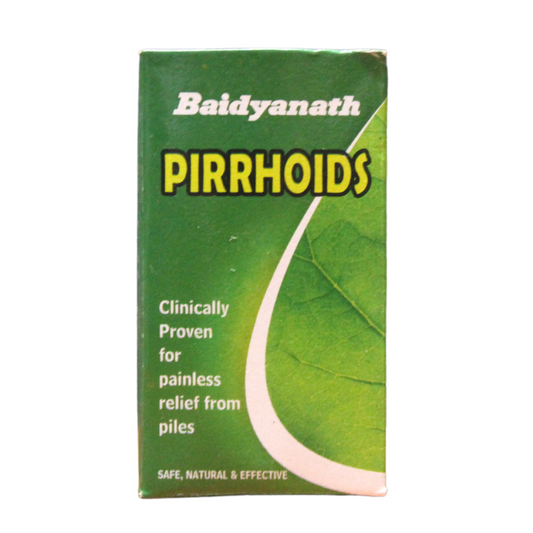 Shop Baidyanath Pirrhoids Tablets - 50 Tablets at price 220.00 from Baidyanath Online - Ayush Care
