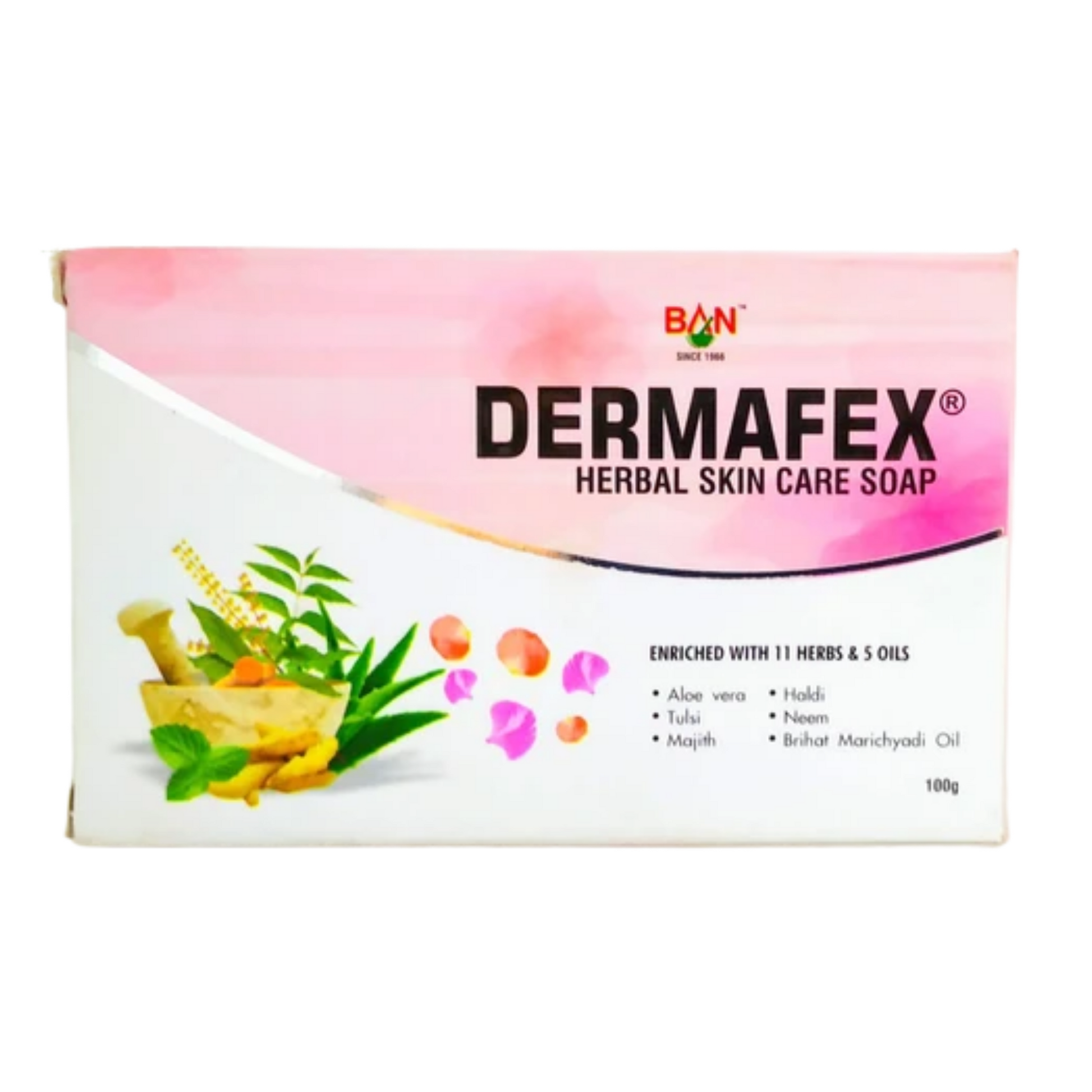 Shop Dermafex Soap 100gm at price 75.00 from Banlabs Online - Ayush Care