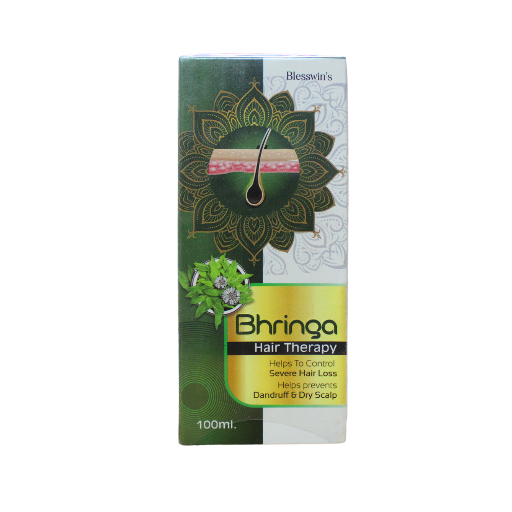 Buy Bhringa Hair Therapy Hair Oil 100ml Online - Ayush Care