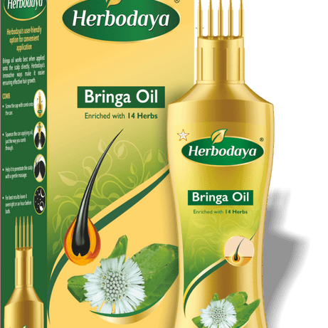 Shop Herbodaya Bringa Oil 100ml at price 346.00 from Herbodaya Online - Ayush Care