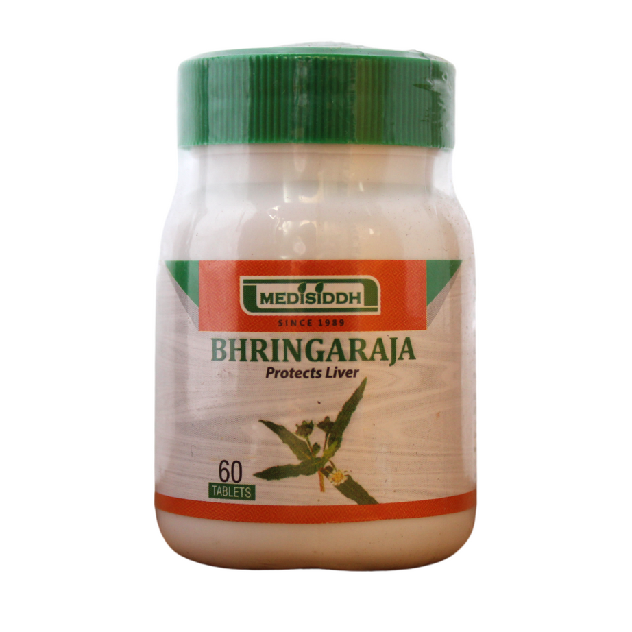Shop Bhringaraja Tablets - 60 Tablets at price 150.00 from Medisiddh Online - Ayush Care