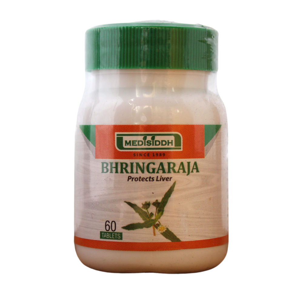 Shop Bhringaraja Tablets - 60 Tablets at price 150.00 from Medisiddh Online - Ayush Care