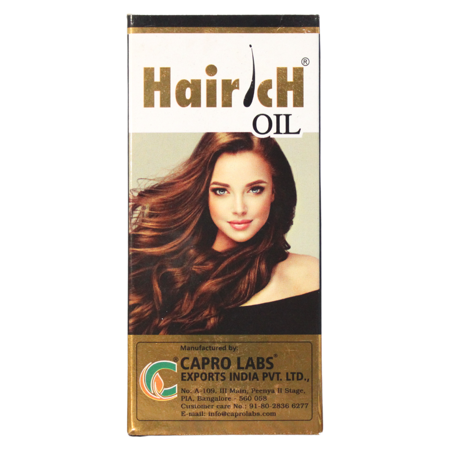 shop capro hairich oil 100ml at price 250.00 from capro online - ayush care