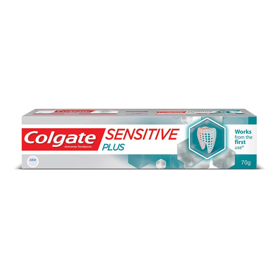 Shop Colgate Sensitive Plus Toothpaste 70gm at price 130.00 from Colgate Online - Ayush Care