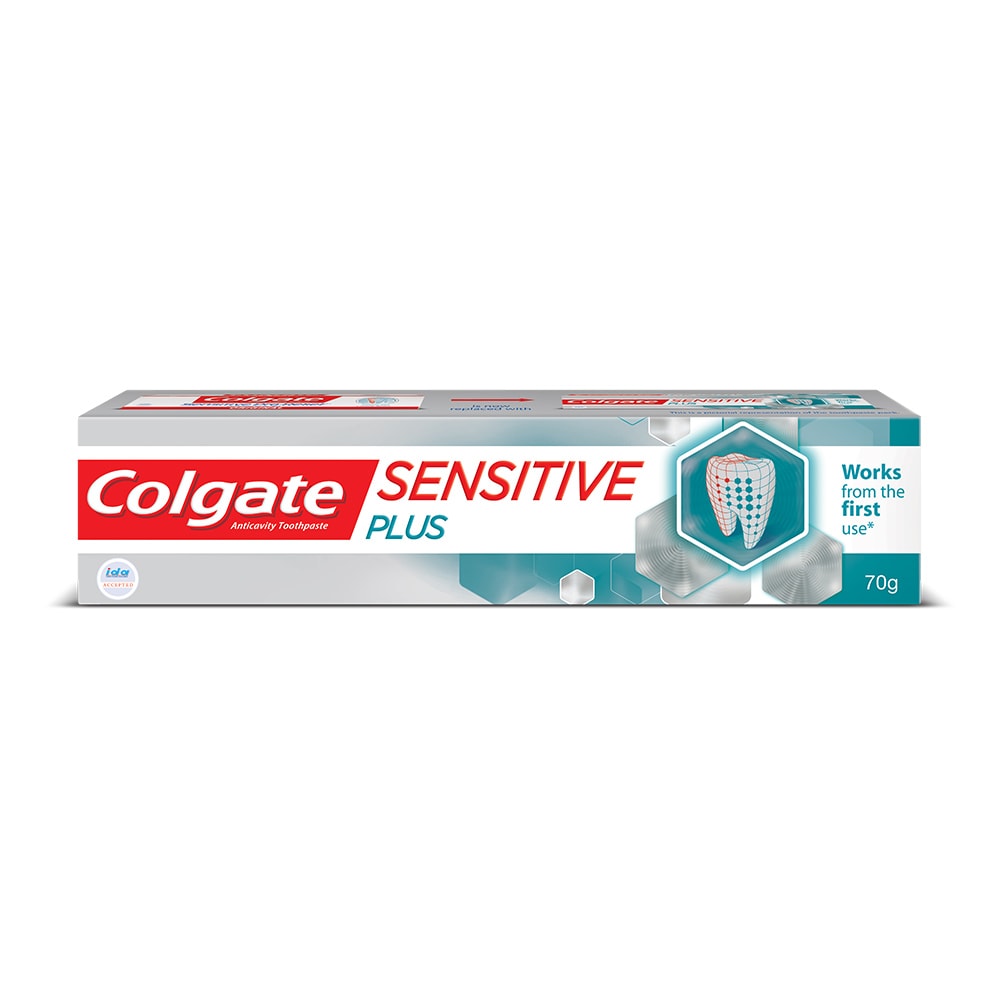 Shop Colgate Sensitive Plus Toothpaste 70gm at price 130.00 from Colgate Online - Ayush Care