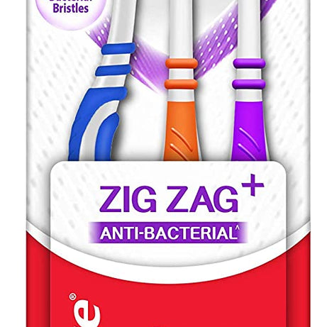Shop Colgate Zig Zag Soft Toothbrush - 3 Pieces at price 70.00 from Colgate Online - Ayush Care