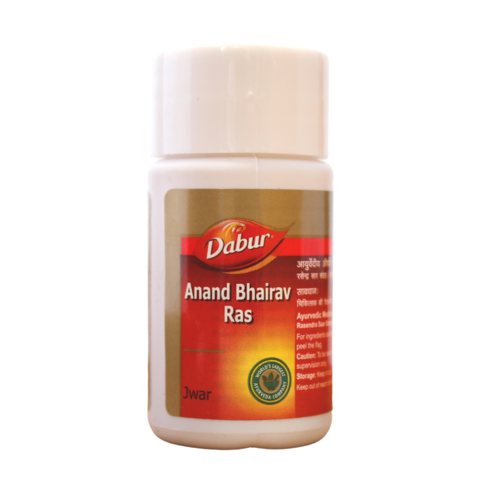 dabur anand bhairav ras tablets - 40 tablets