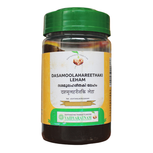 Shop Dasamoola Hareetaki Leham 250gm at price 125.00 from Vaidyaratnam Online - Ayush Care