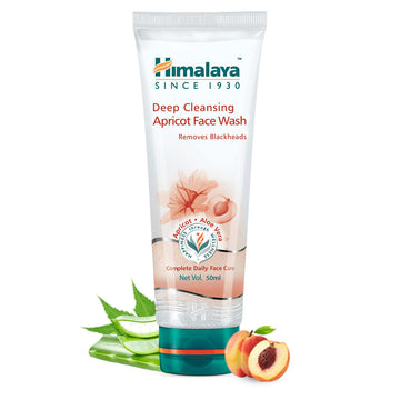 Shop Himalaya Deep Cleansing Apricot Facewash 50ml at price 75.00 from Himalaya Online - Ayush Care