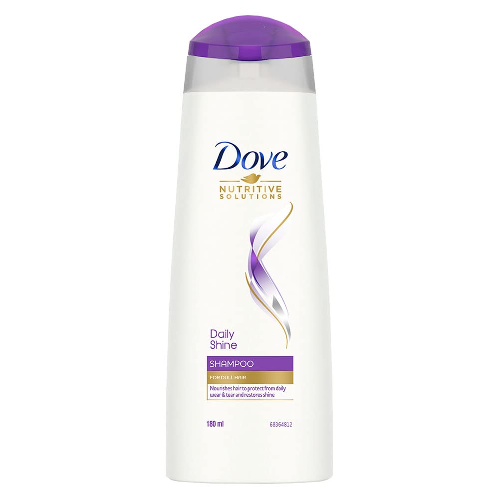 Shop Dove Daily Shine Shampoo 180ml at price 160.00 from Dove Online - Ayush Care