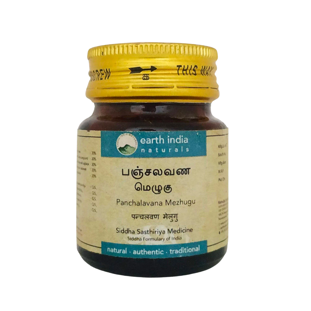 shop panchalavana mezhugu 30gm at price 289.00 from earth india online - ayush care