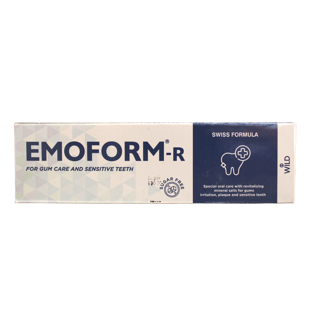 emoform-r toothpaste 150gm - sugarfree